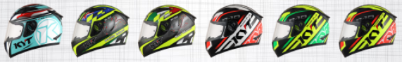 Pilihan warna helm KYT R10
