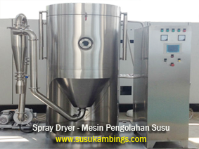 Spray Dryer - Mesin pengolahan susu kambing etawa mesin spray dryer