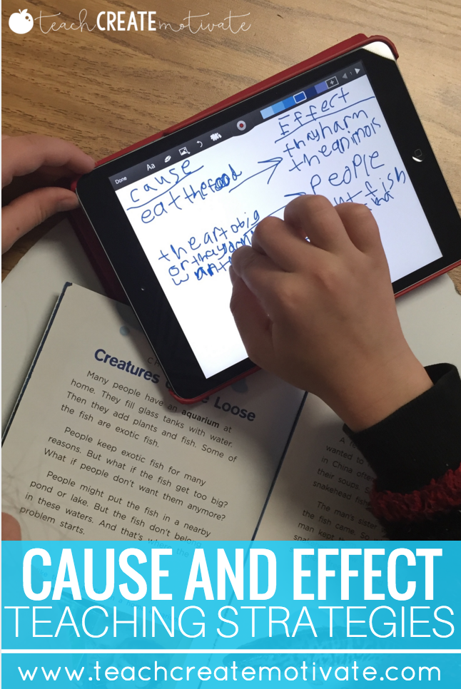 Guided Reading Strategies: Cause & Effect - Teach Create Motivate