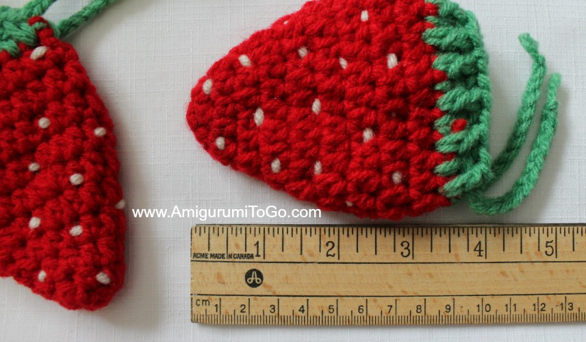 Crochet Knit Strawberry Bag Mini Crossbody Purse Cute Fruit Red Womens  Girls New | eBay