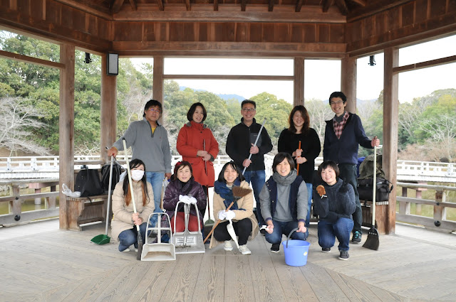 奈良公園浮清掃活動