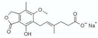 rumus-bangun-senyawa-mycophenolic-acid