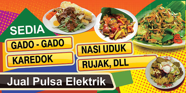 contoh Desain Banner Warung Nasi contoh desain grafis