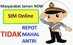 Buat SIM baru atau perpanjang online saja. SIM online tidak mahal dan mudah pelayanannya
