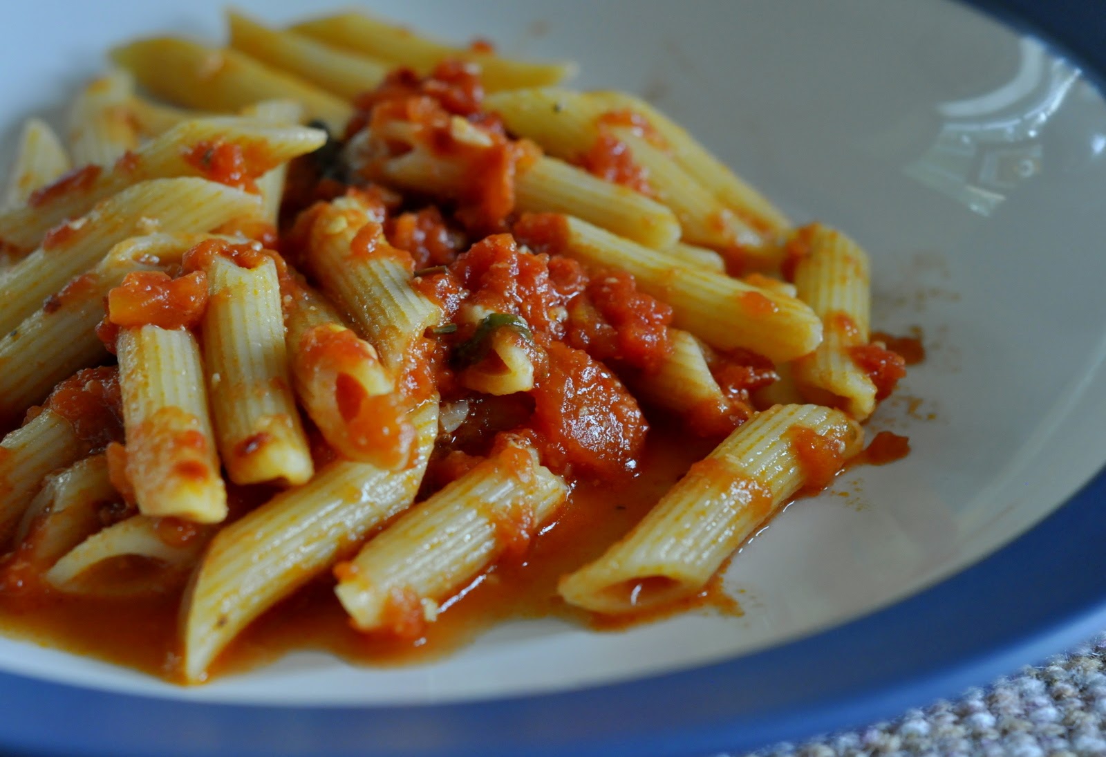 Spicy Penne all&amp;#39;Arrabbiata {and the Willingness to Suffer}