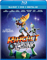 Ratchet and Clank Movie Blu-ray Cover