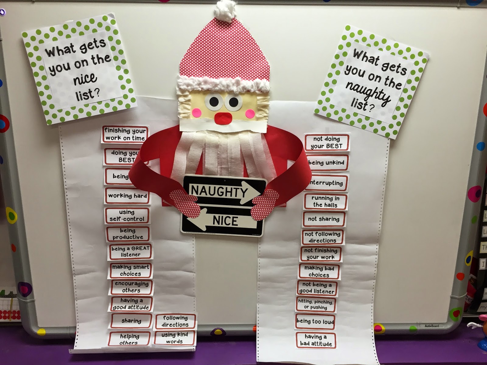 The Nice And Naughty List Mrs Lee S Kindergarten