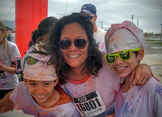 Color Me Rad color run in San Jose