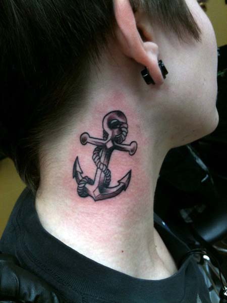 Tatuagens de âncoras para as mulheres Tatuagens de âncoras para as mulheres