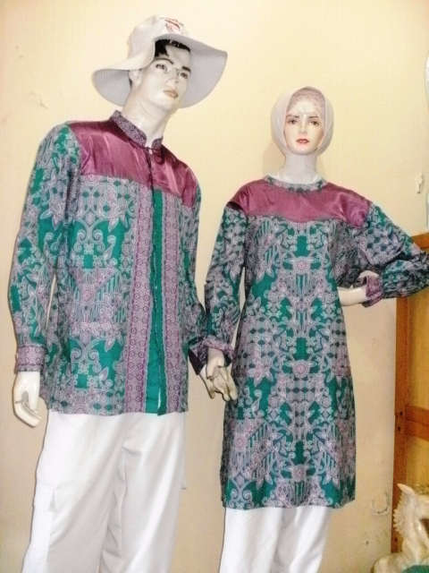Model Tunik Batik Untuk Umroh