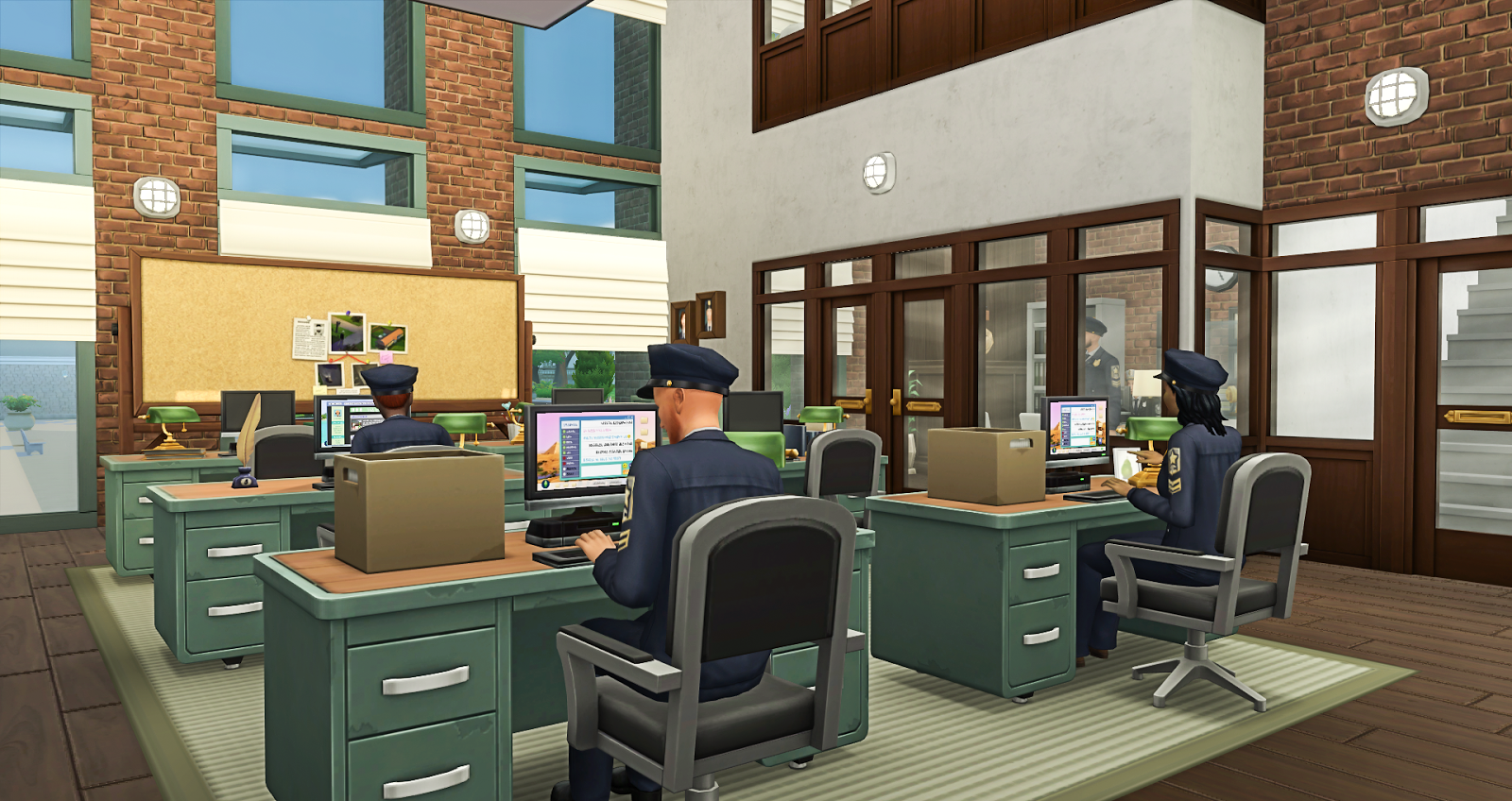 Simsational Designs Police Precinct 15