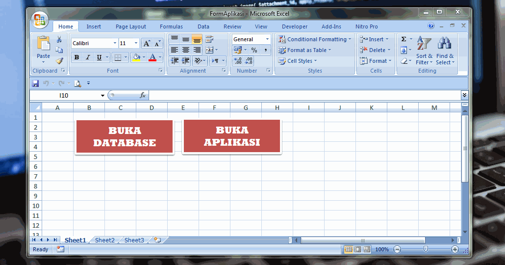 Cara Membuat Aplikasi Vba Excel Input Data Pada File Berbeda Bagian 2