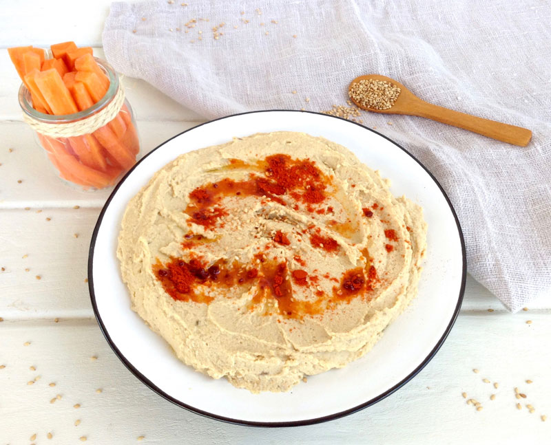 Hummus (Paté árabe de garbanzos)