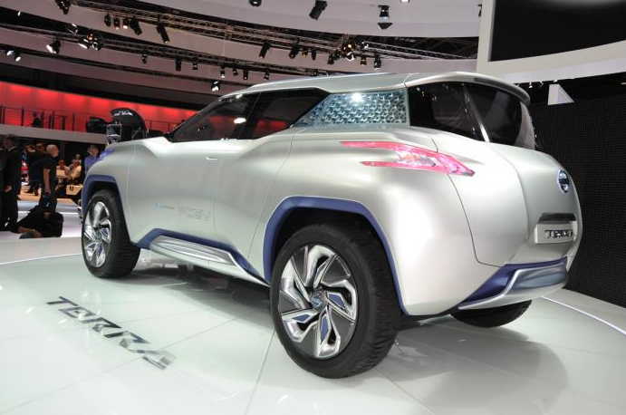 Nissan unveils all electric terra suv #5