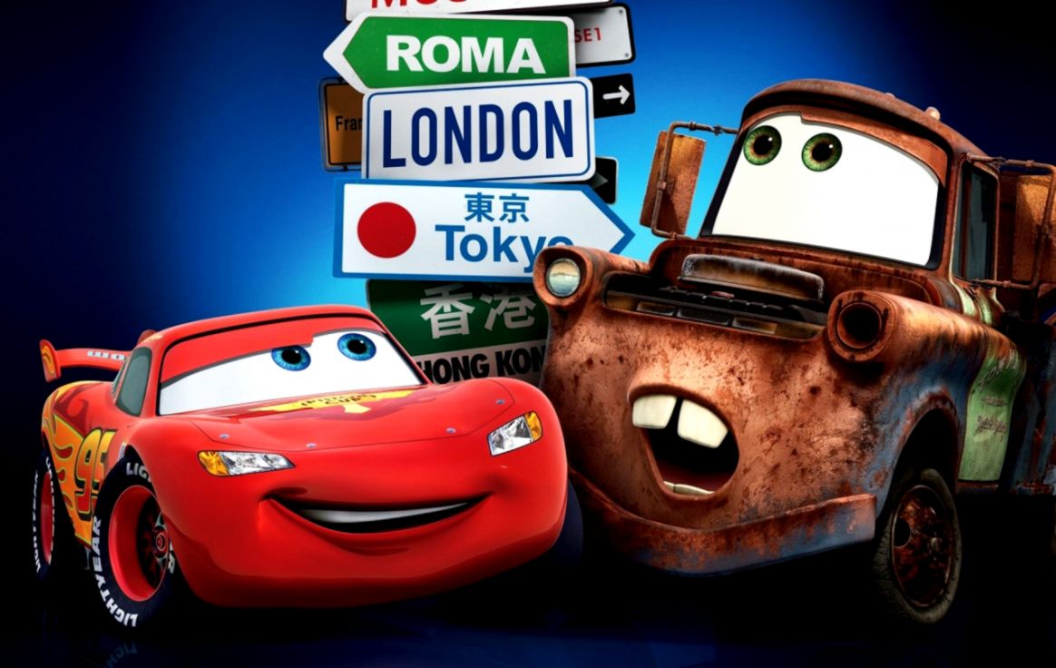 Cars 2 Movie – Lightning McQueen and Tow Mater widescreen