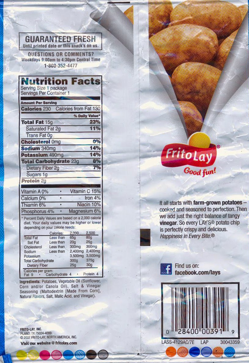 Richard Reviews Everything Lay’s Salt and Vinegar Potato Chips