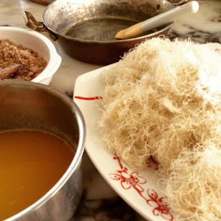 Recette du ktayef aux fuits secs