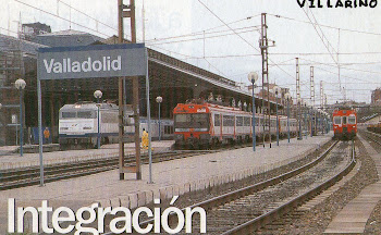 Varios trenes estación de Valladolid.