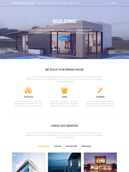 Giao diện kiến trúc xây dựng đẹp mẫu số 1
