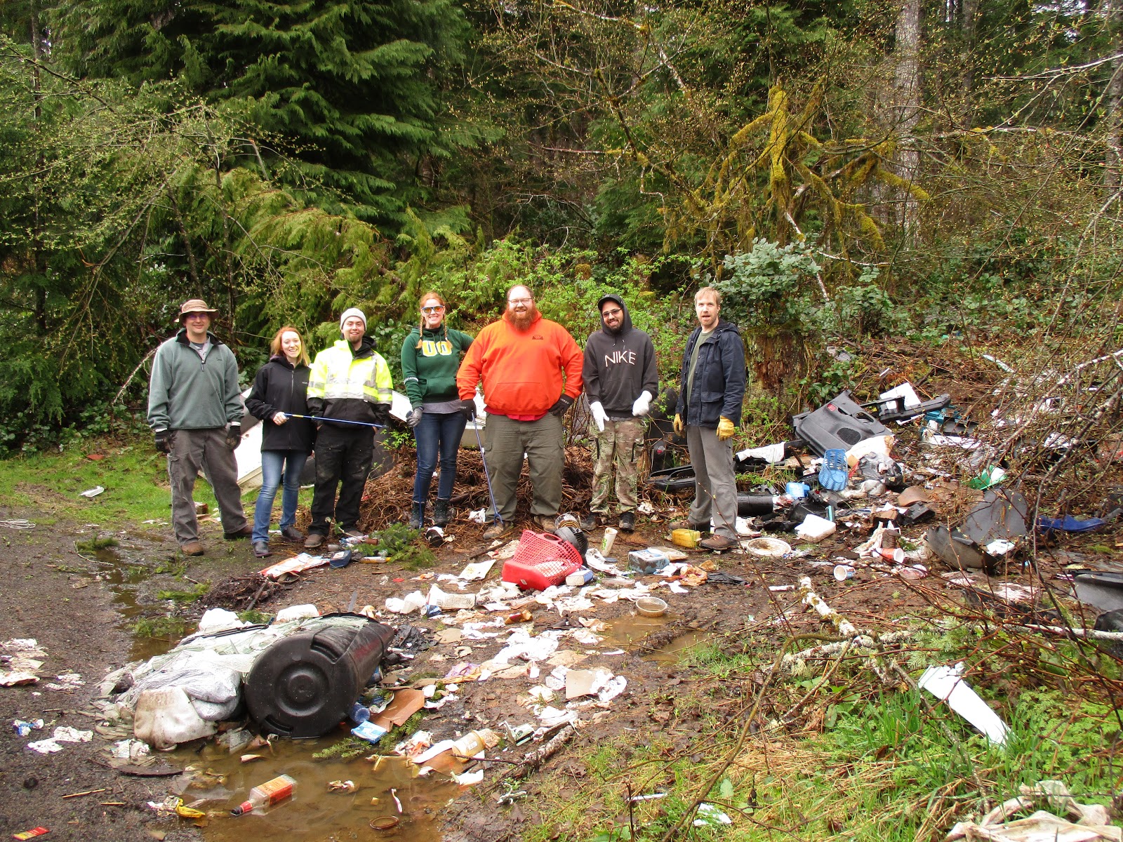 Tillamook State Forest Blog Tillamook State Forest Volunteers ROCK!