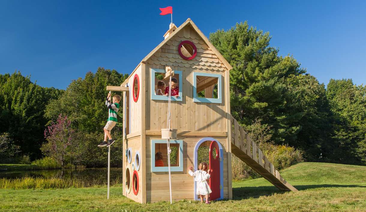 Cabanes pour enfants (et traduction en langage EN)