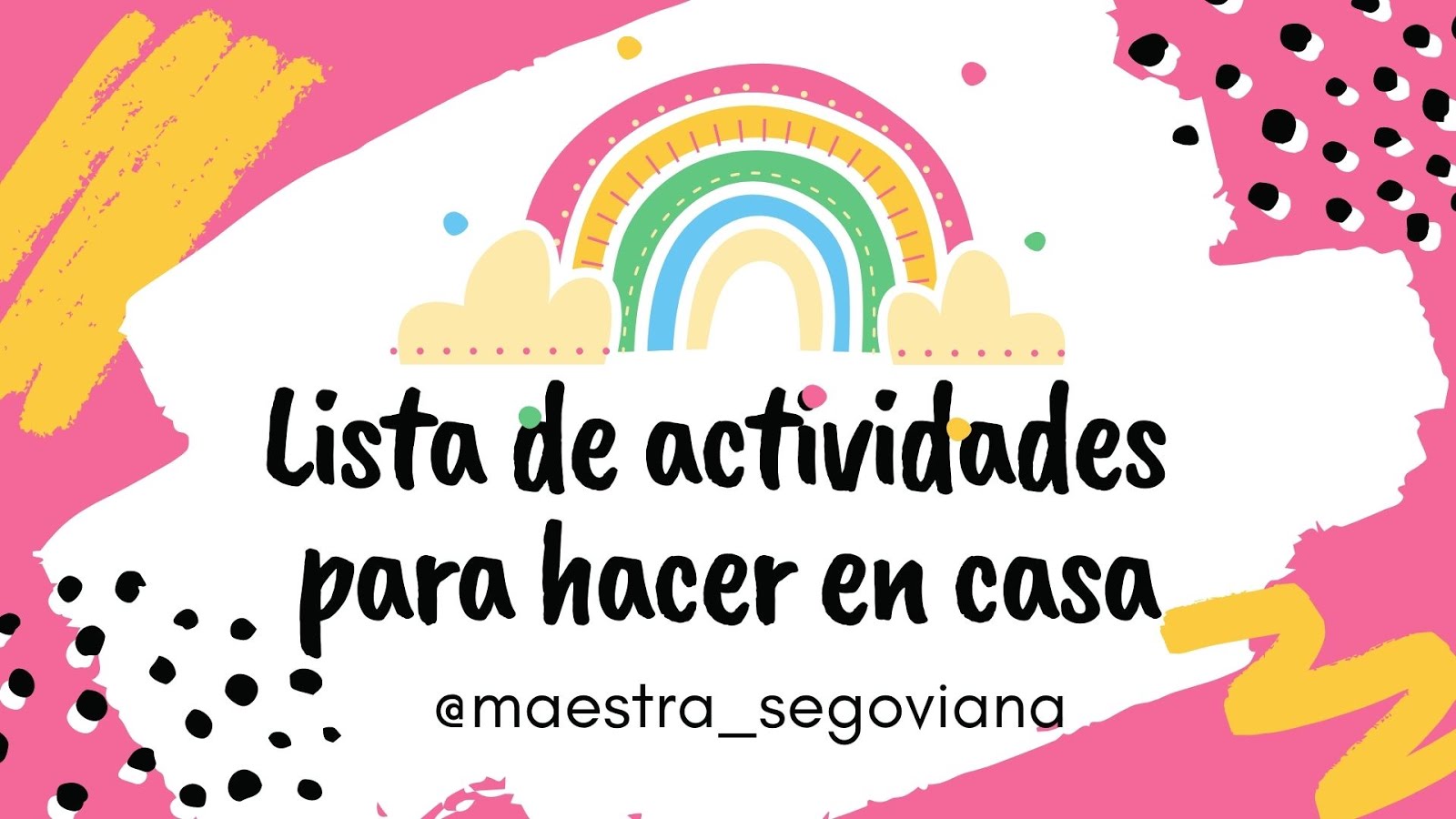 Actividades para hacer en casa