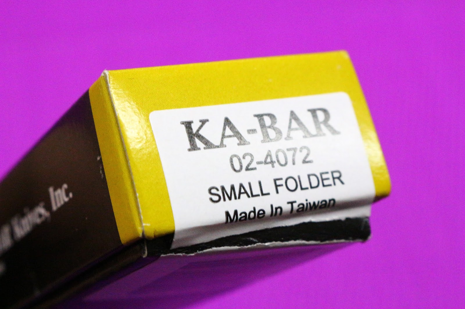 ARMAS BLANCAS 66 KABAR MINI DOZIER FOLDER 4072