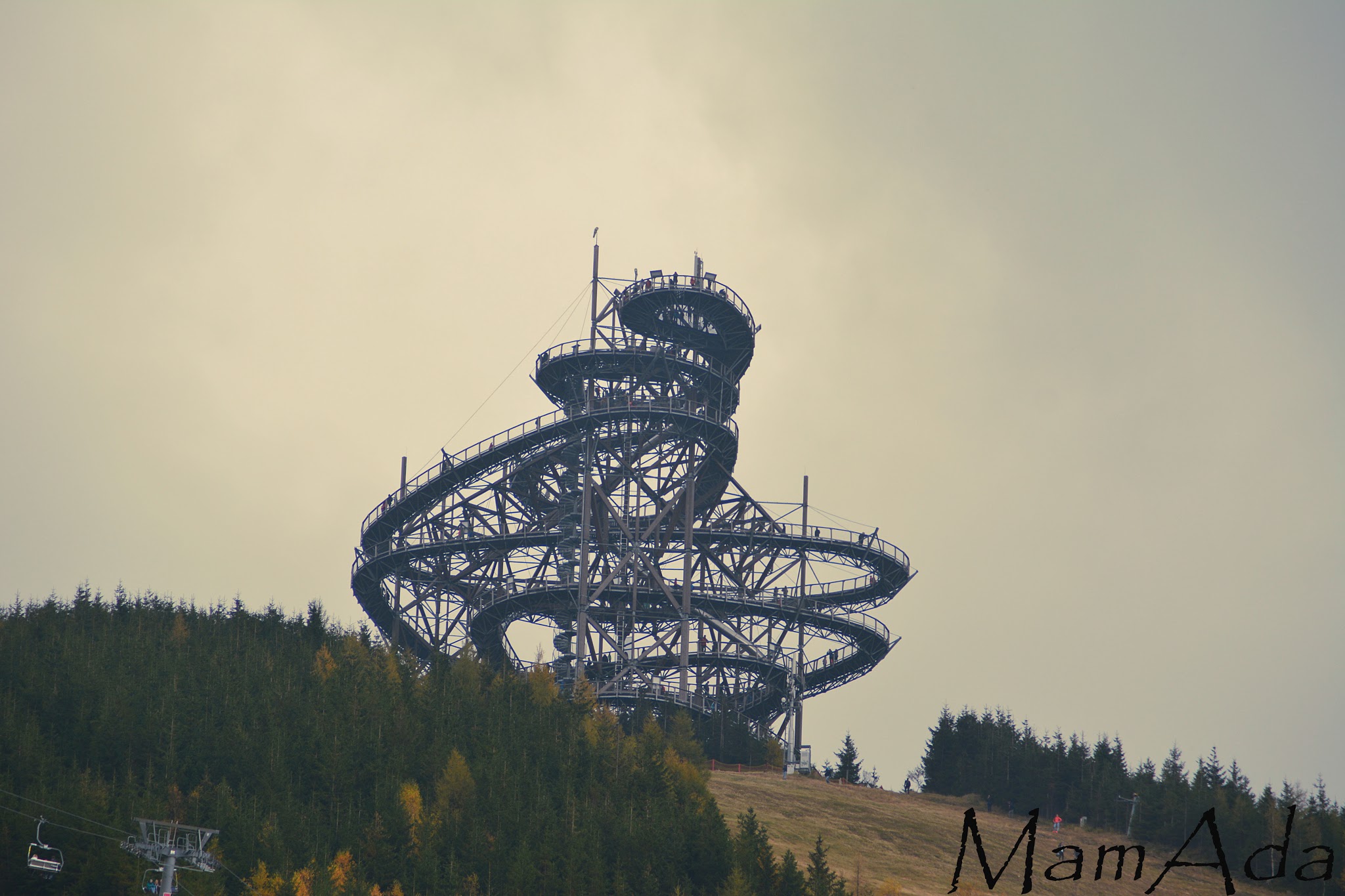 Spacer w chmurach Dolni Morava