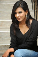 HeyAndhra Hebah Patel Sizzling Photo Shoot in Black Shirt HeyAndhra.com