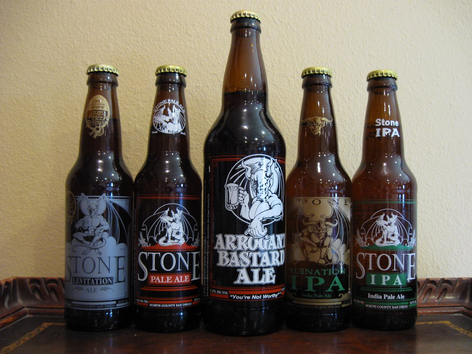 Doing Beer Justice Stone Brewing Co. Pale Ale; IPA; Ruination IPA