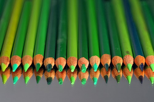 lápices verdes