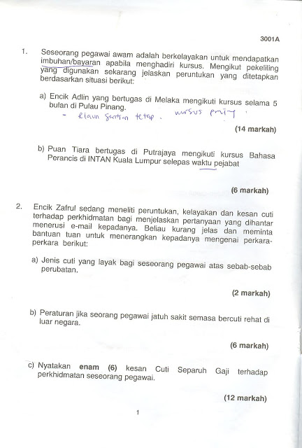 Soalan Perintah Am - Terengganu s