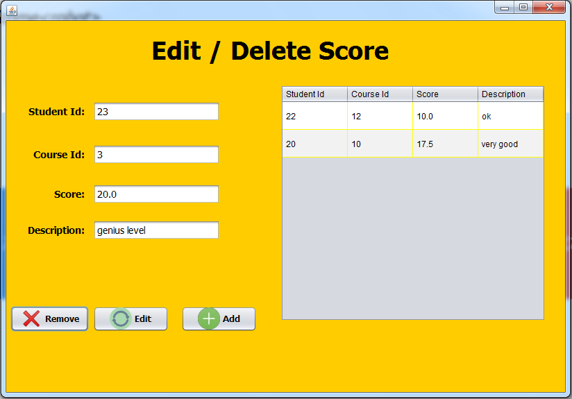 Java Student Information System Source Code Bahasa Pemrogaman