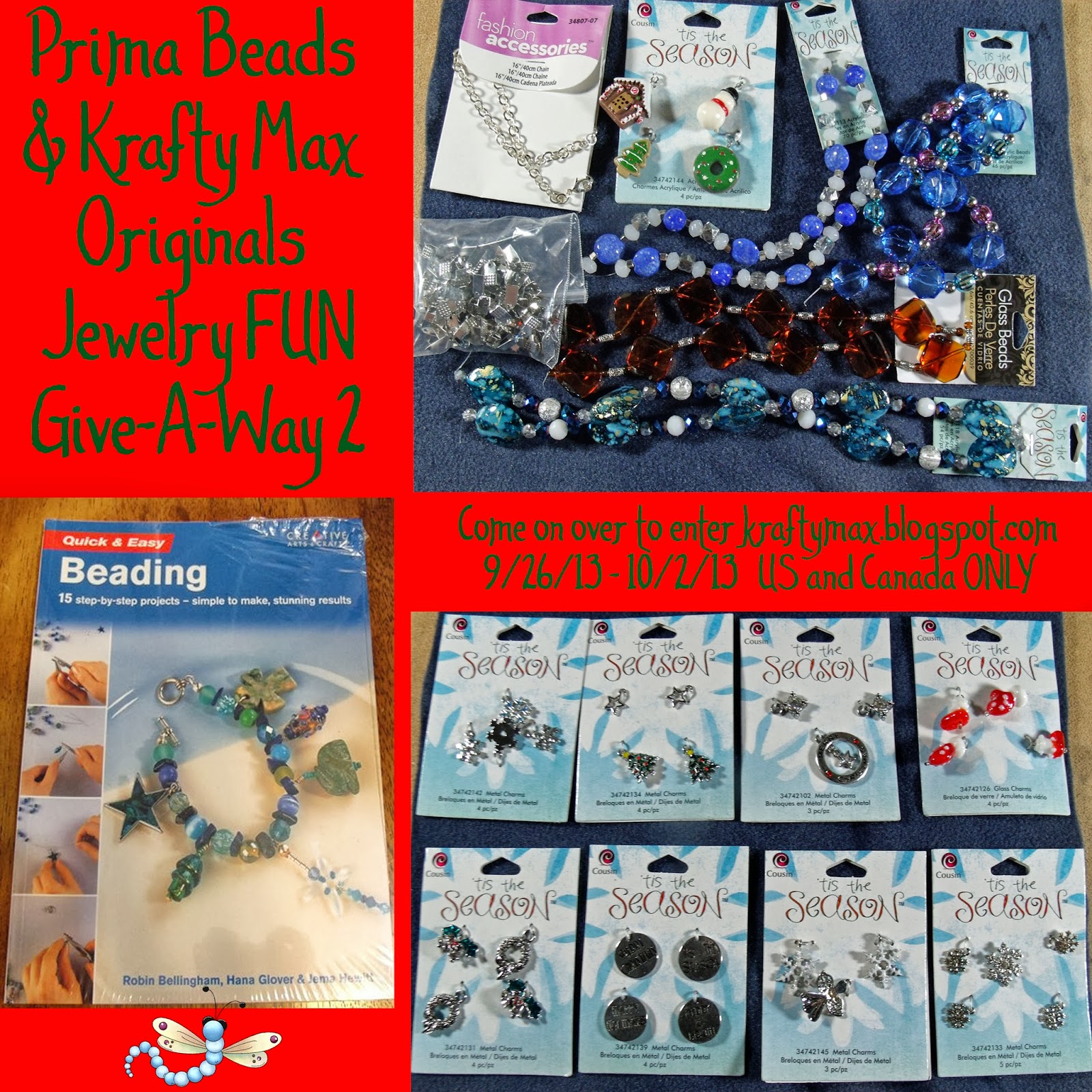 Krafty Max Originals Prima Beads and Krafty Max Original Jewelry FUN 2