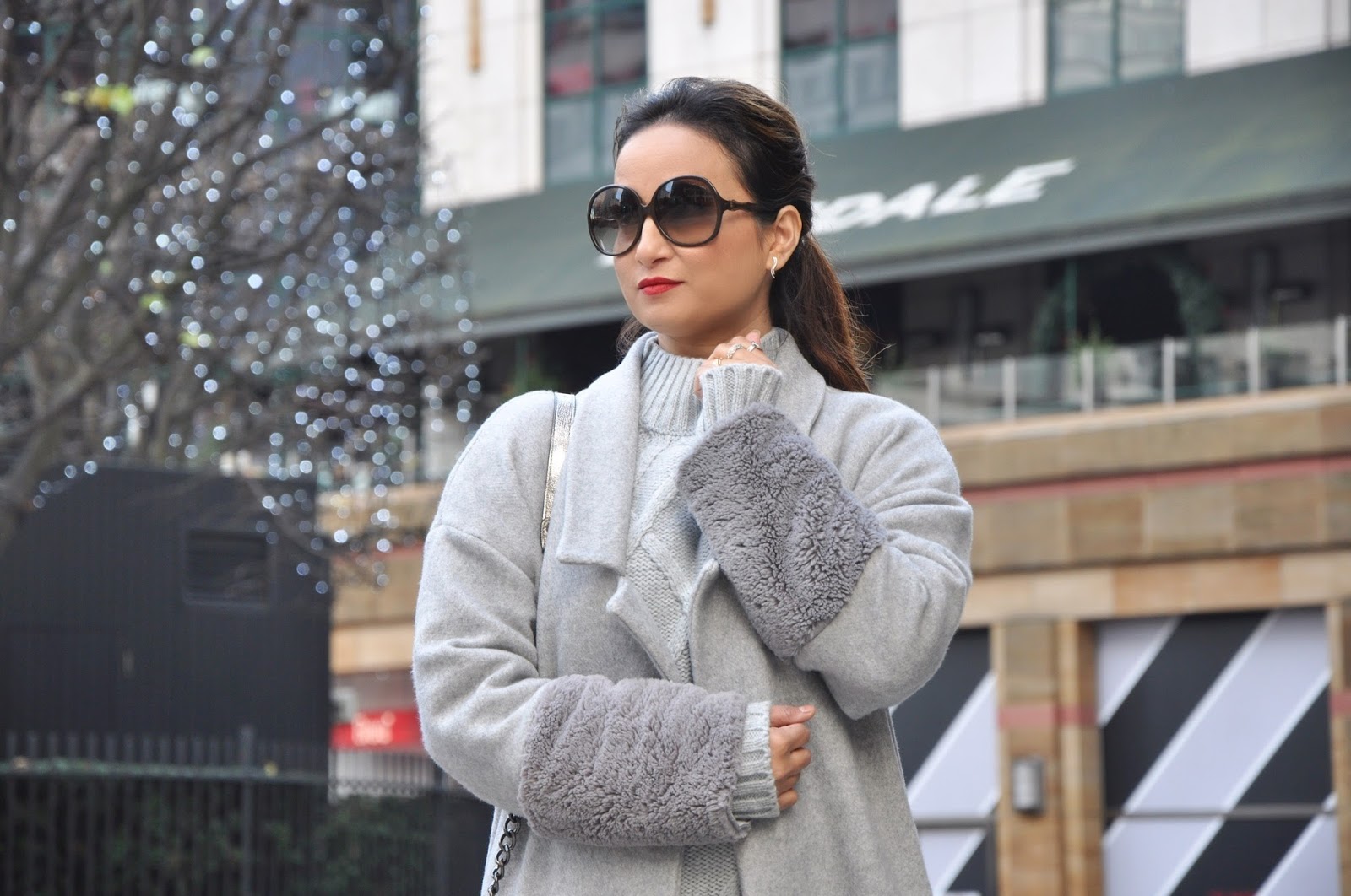faux fur coat