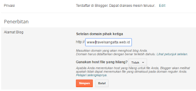Merubah domain blogspot (blogger) ke domain sendiri 18