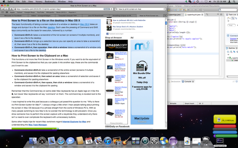osx print screen osx print screen