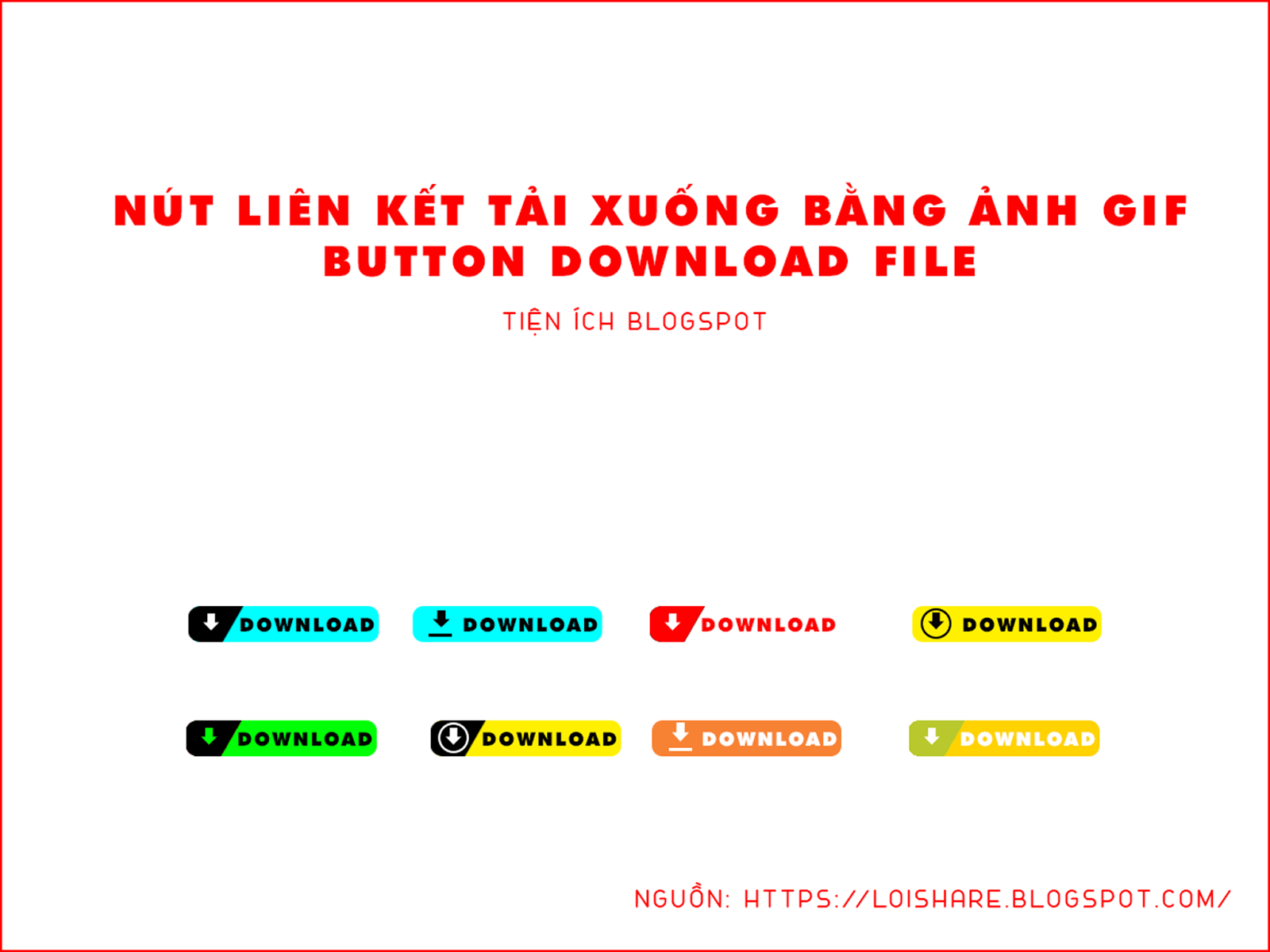 nút liên kết tải xuống bằng ảnh gif - button download file - Bùi Tấn ...