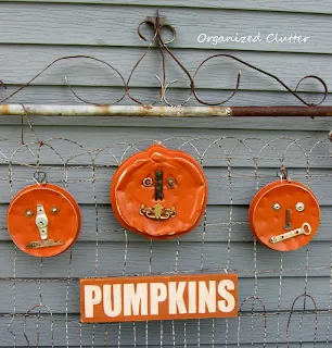 Junk Pumpkins www.organizedclutterqueen.blogspot.com