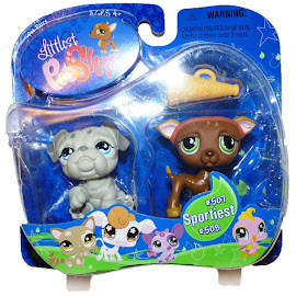 Littlest Pet Shop Pet Pairs Bulldog (#508) Pet