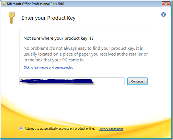 office 2010 product key