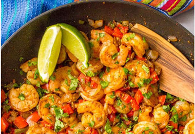 Snappy + EASY MEXICAN SHRIMP SKILLET #mexicanfood