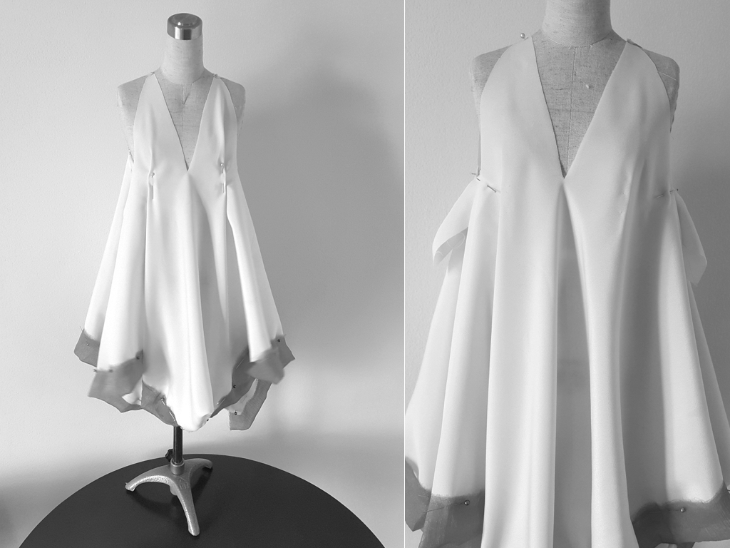 Zero-waste fashion try-outs | Elena Fashion Design Workshops | Zero