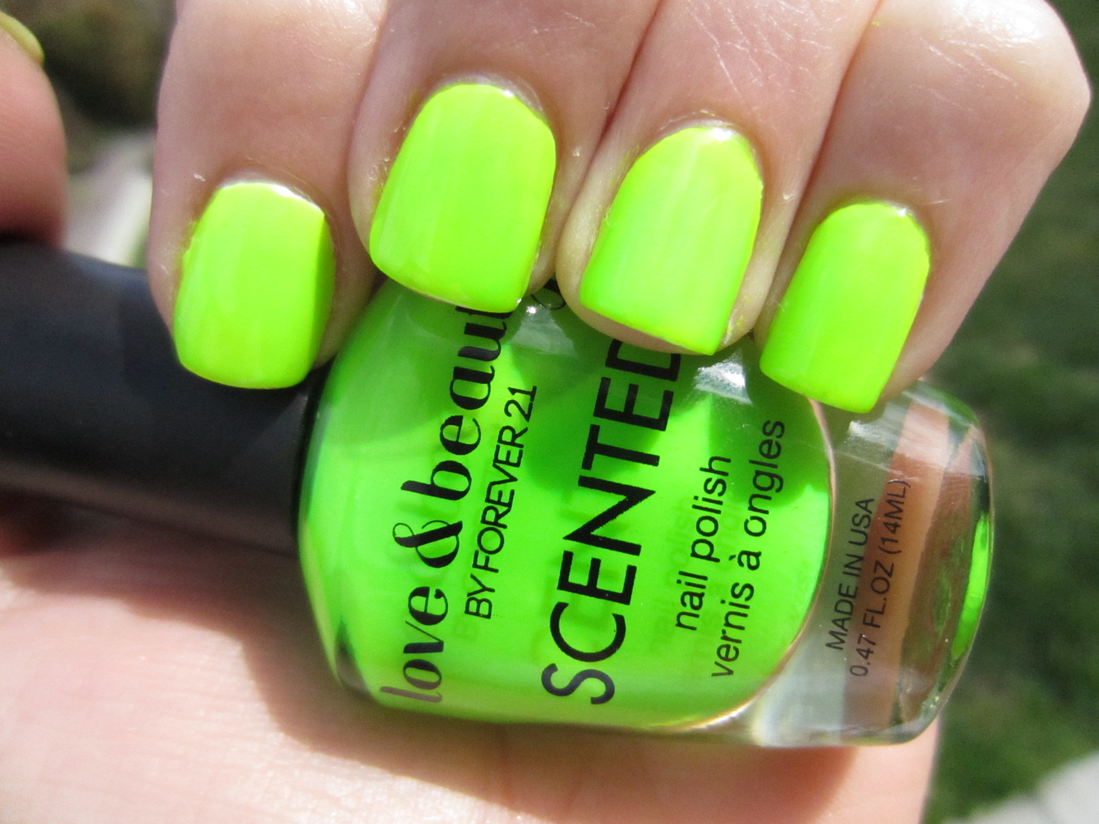 polish. impress. repeat. Lime Scented Nail Polish!