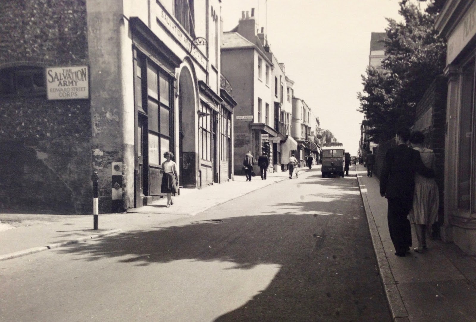 Brighton Bits Edward Street then & now