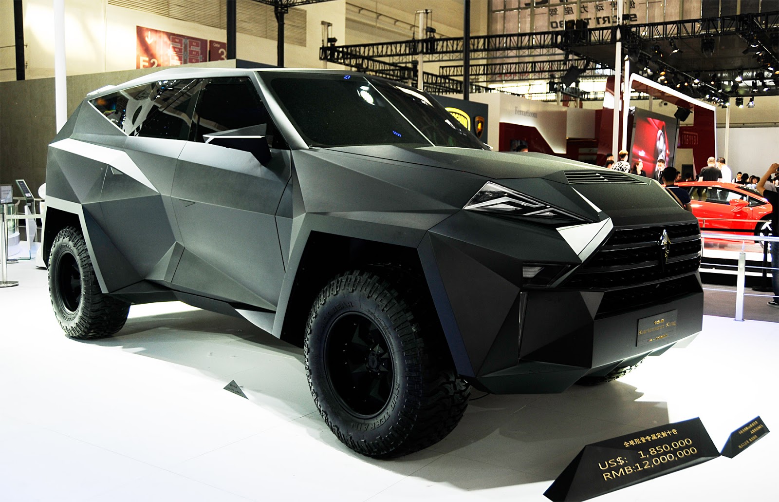 A Chinese fancyclassy SUV with exorbitant price