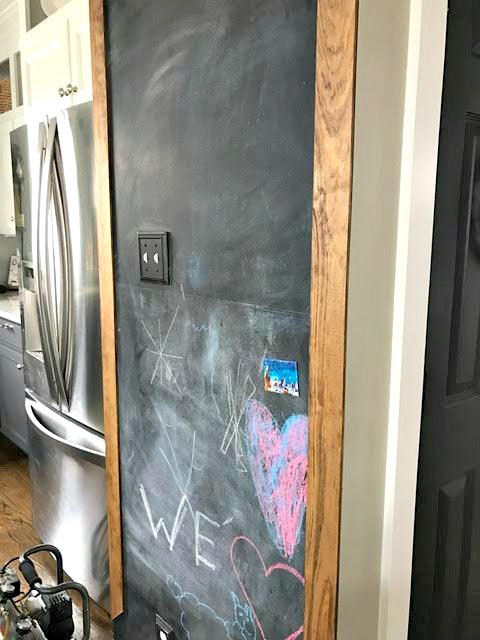 Framing out a chalkboard