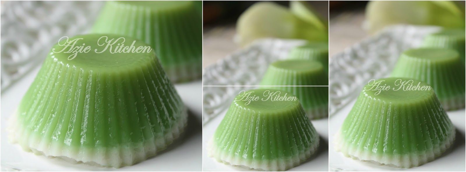 Kuih Talam Pandan By Azie Kitchen