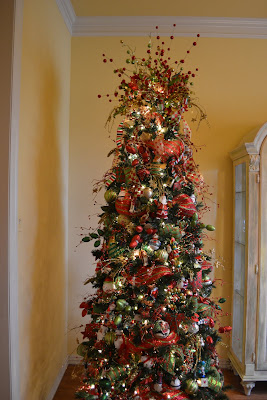 ... Creations: Decorating A Christmas Tree With Mesh Ribbon Tutorial
