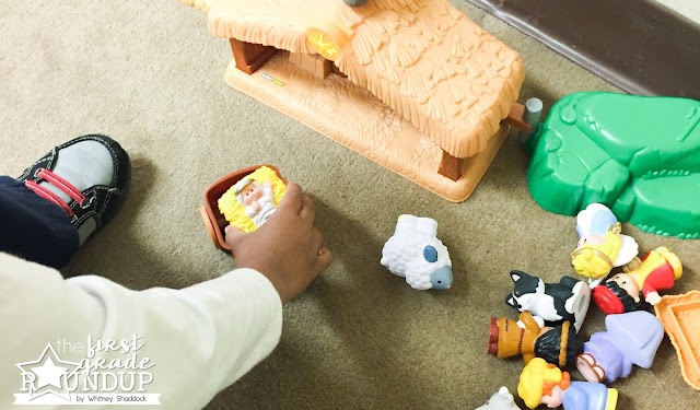 The Christmas Story with Preschoolers - Firstgraderoundup